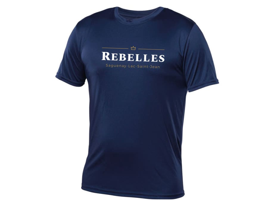 T-shirt Femme «Rebelles» - XS / Marine